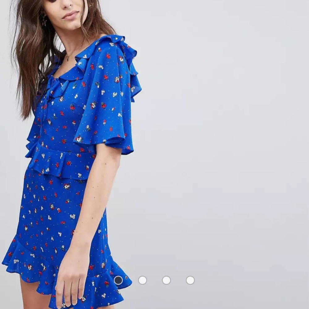 Fashion Union Scoop Neck Mini Dress